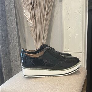 Women’s Black Patent Leather Shoes